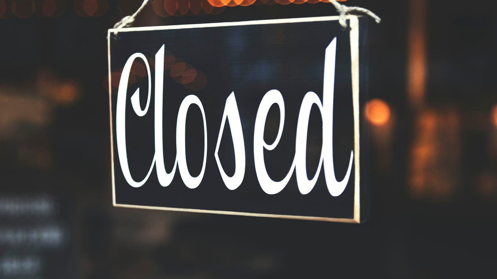 We’re Closed | Instagram: @timmossholder
