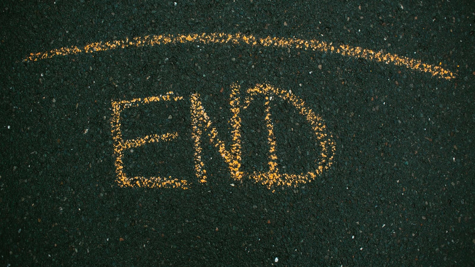 – END – Type with Chalk Crayon