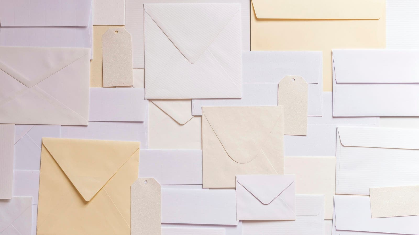 Envelope paper lot